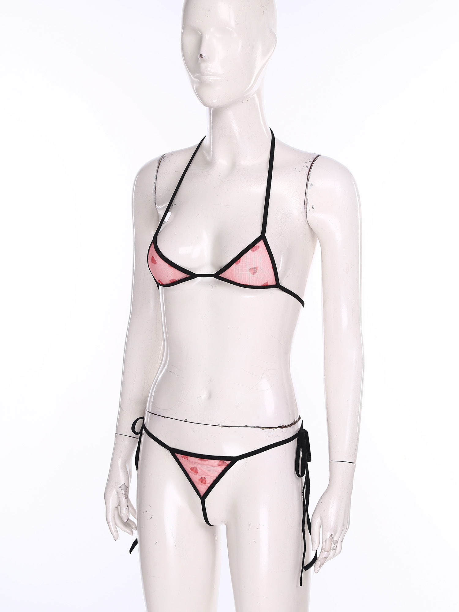 Womens Micro Mini Bikini Linge - Sheer Mesh Bra avis et prix