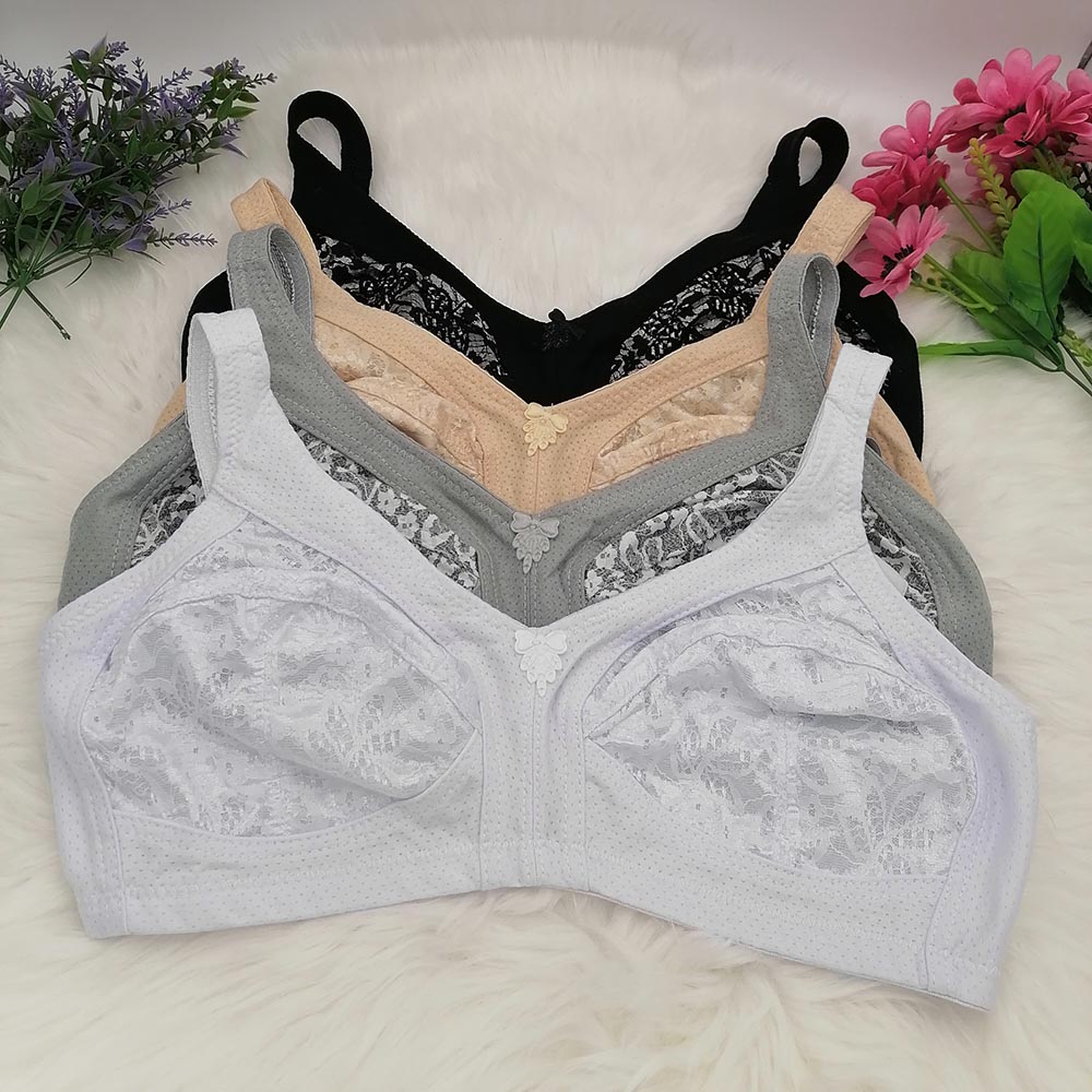 Women's Bra Large Cup C D E F  - Cotton Bra Everyday avis et prix