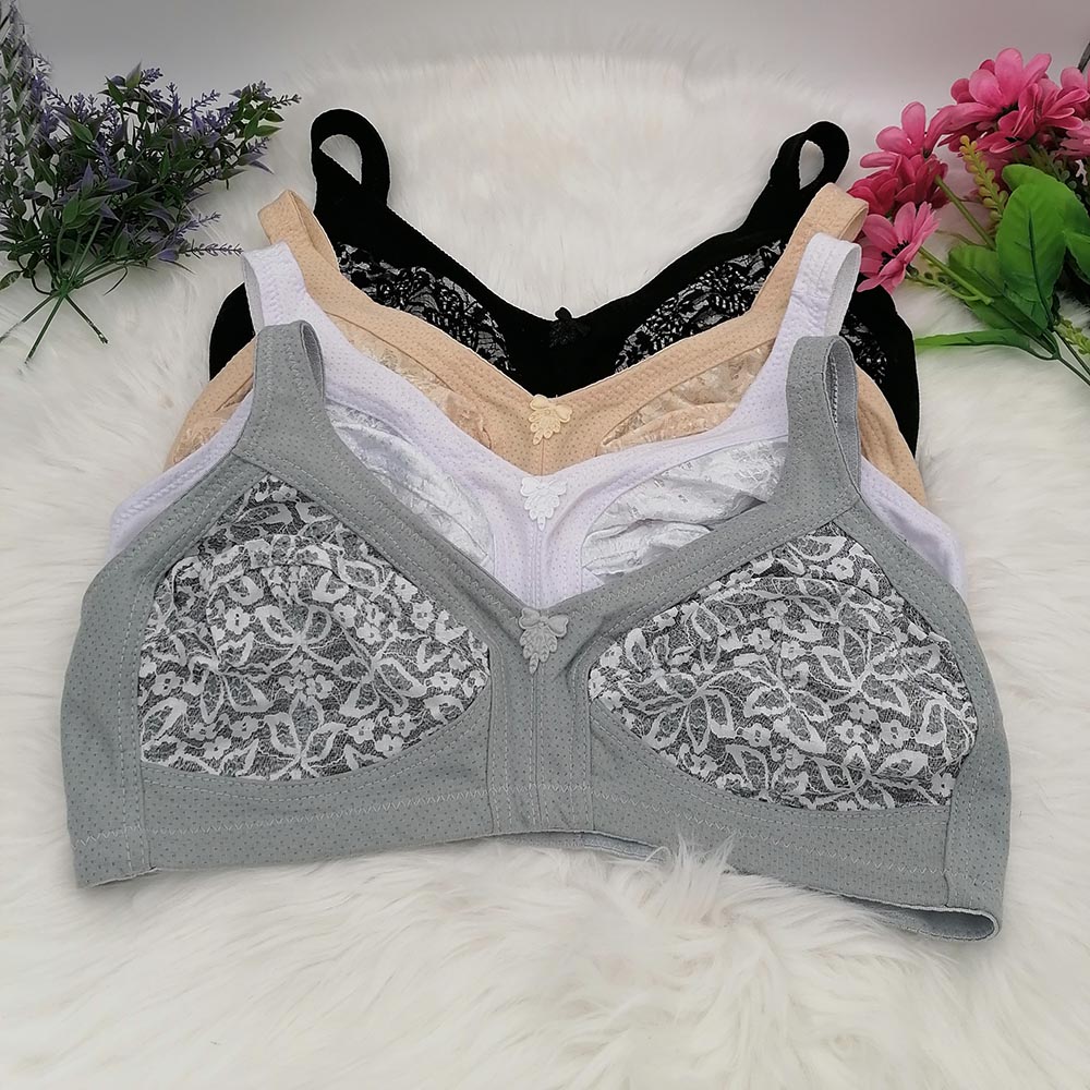 Women's Bra Large Cup C D E F  - Cotton Bra Everyday avis et prix