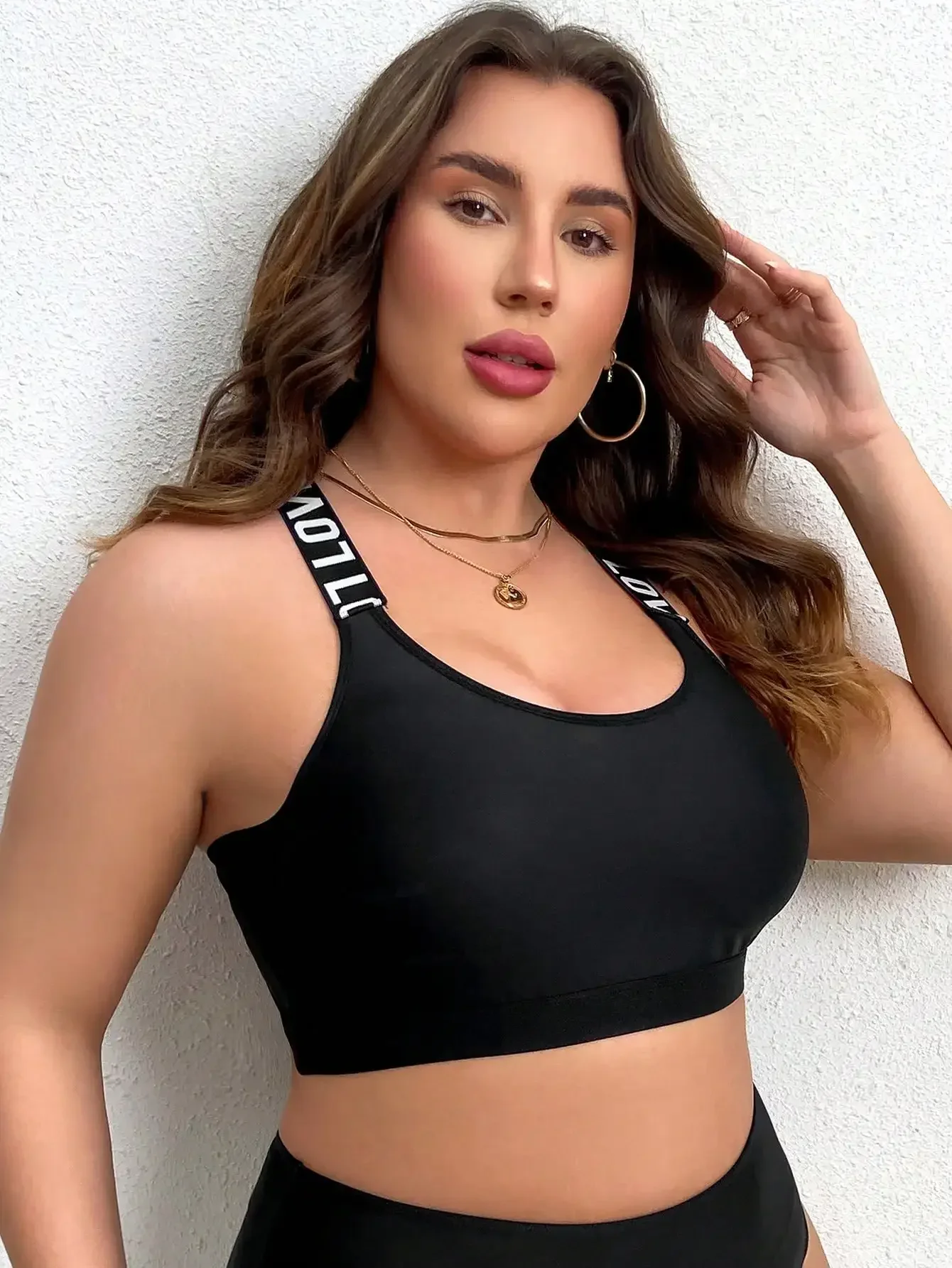 Plus Size Women Sports Bra, Bl - Full Coverage Bra avis et prix