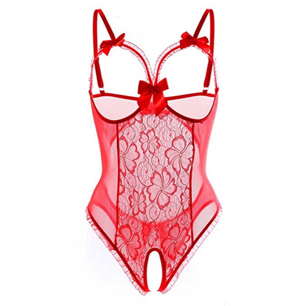 Transparent Sexy Lingerie Set  - Sheer Bra Lace avis et prix