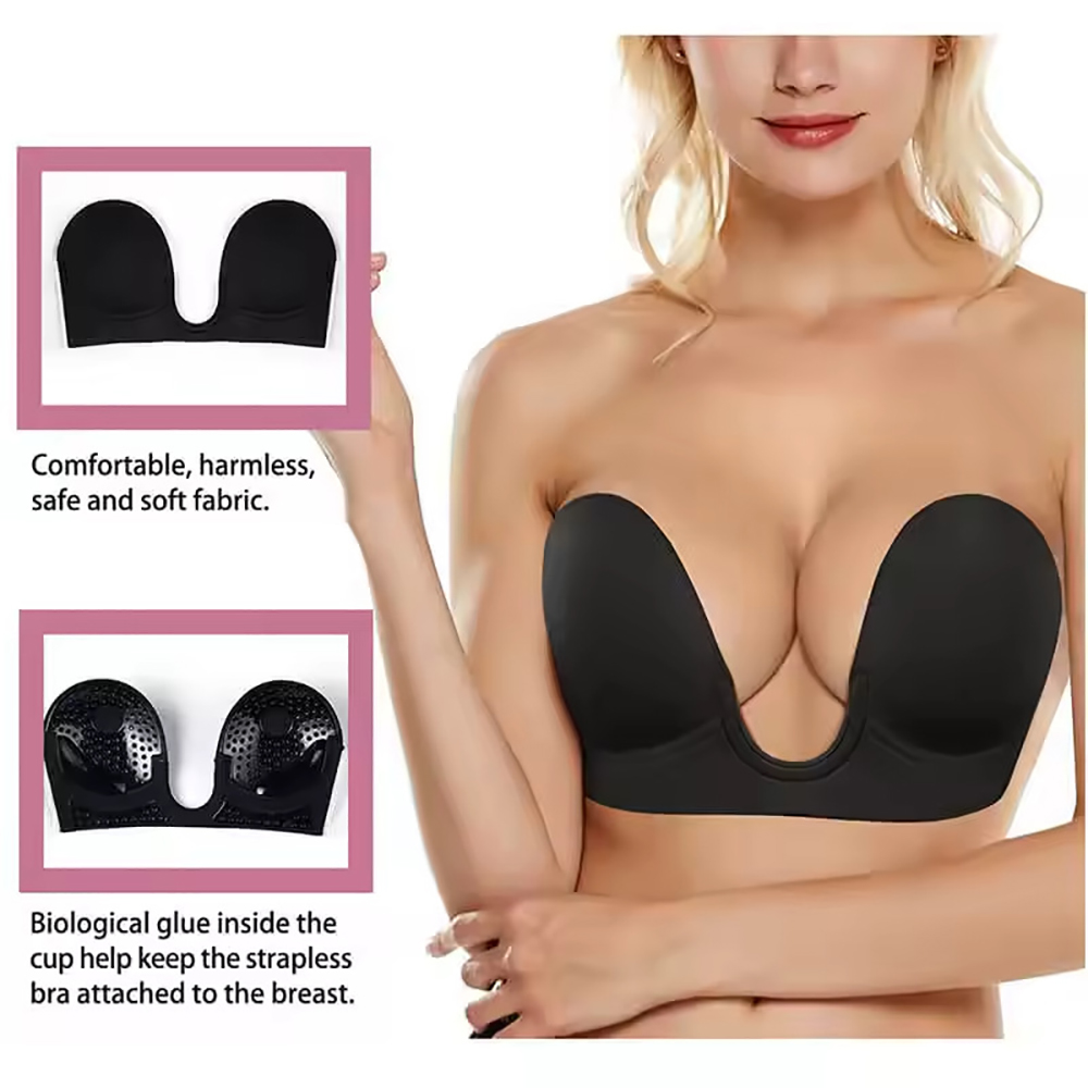 Invisible Push Up Bra Straples - Backless Bra Sticky avis et prix