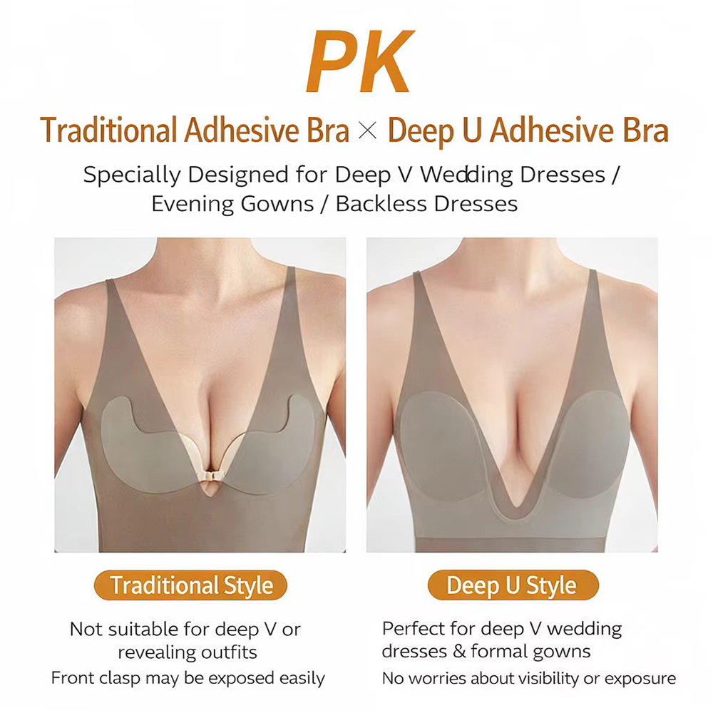 Invisible Push Up Bra Straples - Backless Bra Sticky avis et prix