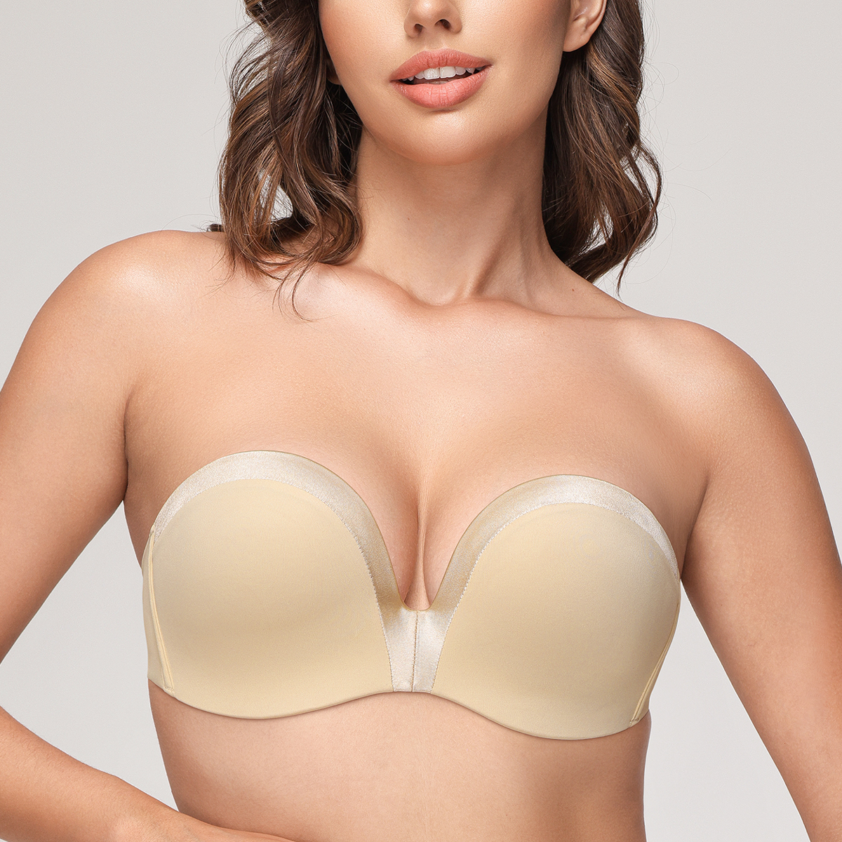 Wingslove Women Strapless Push - Convertible Bra Multiway avis et prix