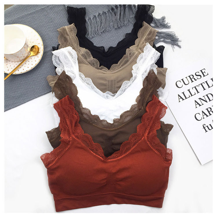 3D Sexy lace Lingerie Seamless - Lace Bralette Set avis et prix