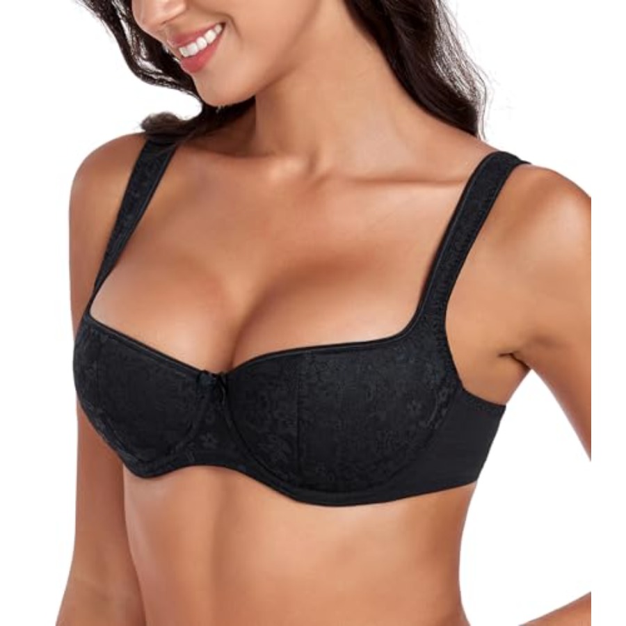 DotVol Women's Lightly Padded  - Demi Bra Balconette avis et prix