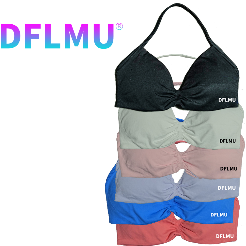DFLMU Women Halter Sports Bra  - Underwire Bra Padded avis et prix