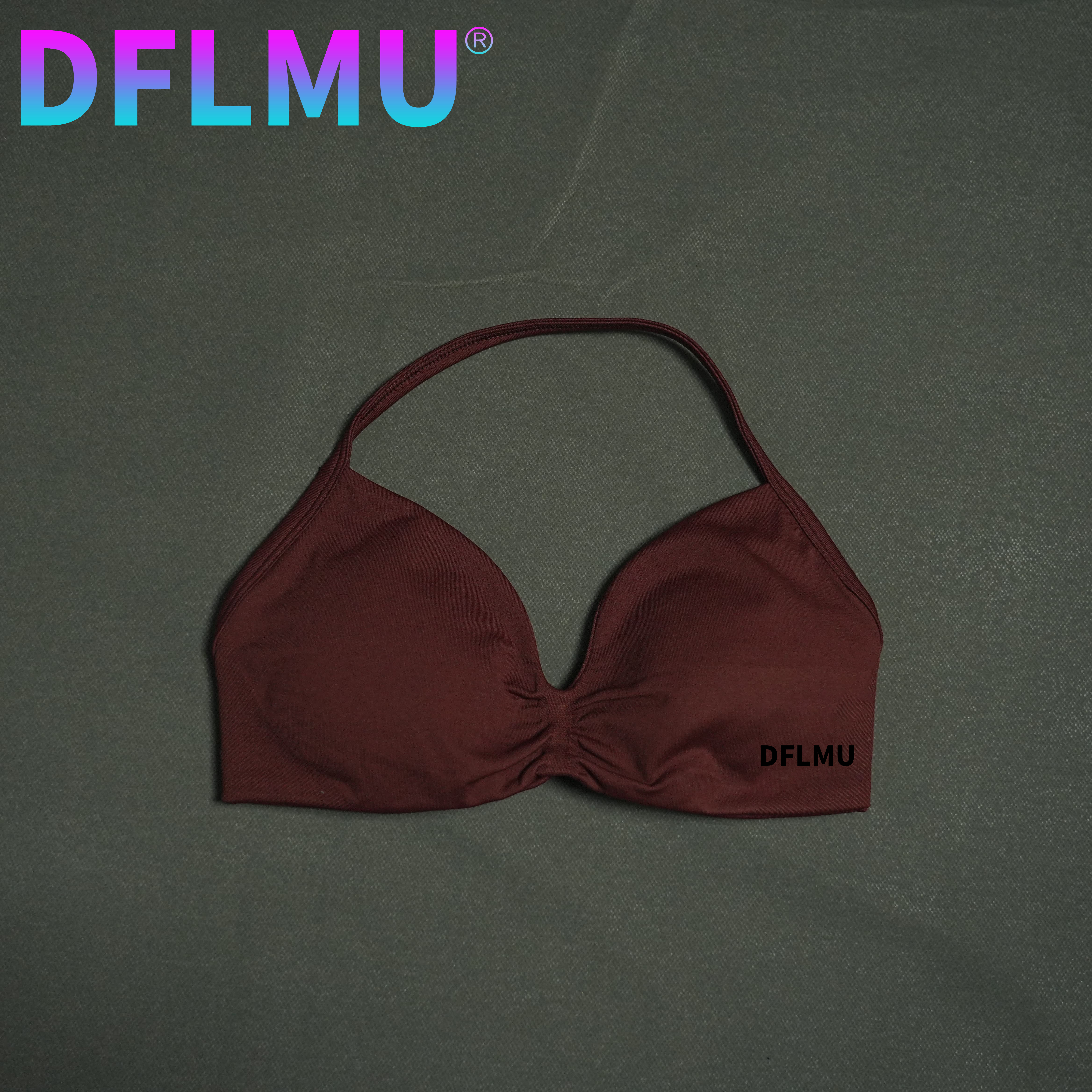 DFLMU Women Halter Sports Bra  - Underwire Bra Padded avis et prix