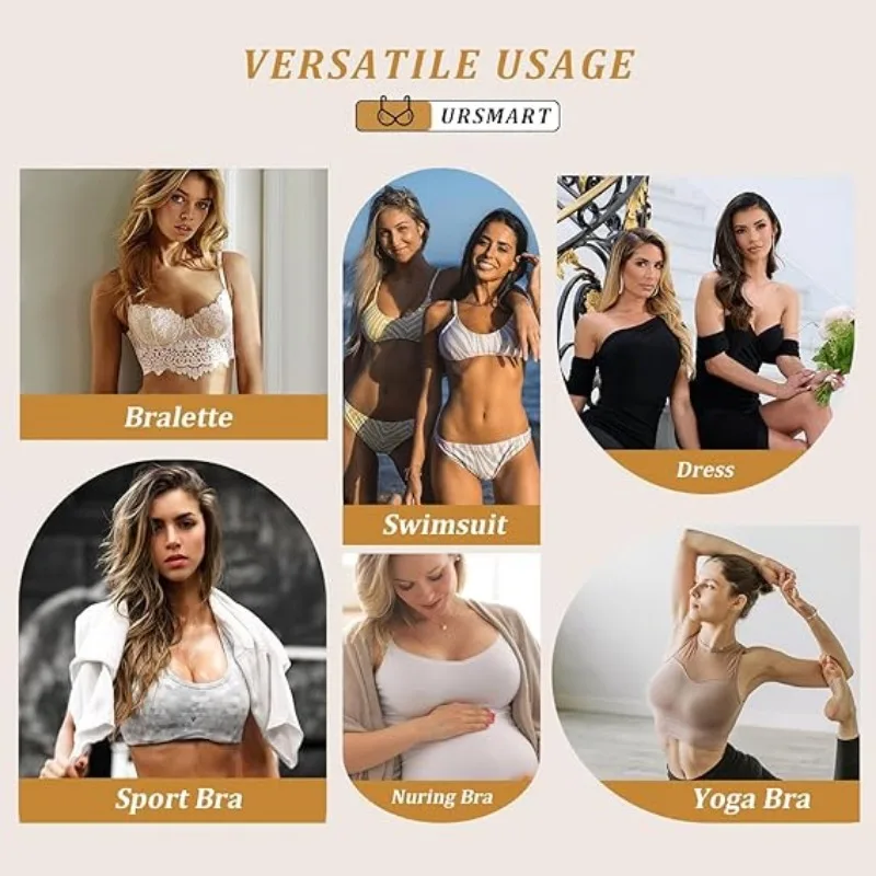 2/20pcs Removable Sponge Push  - Push Up Bra Silicone avis et prix