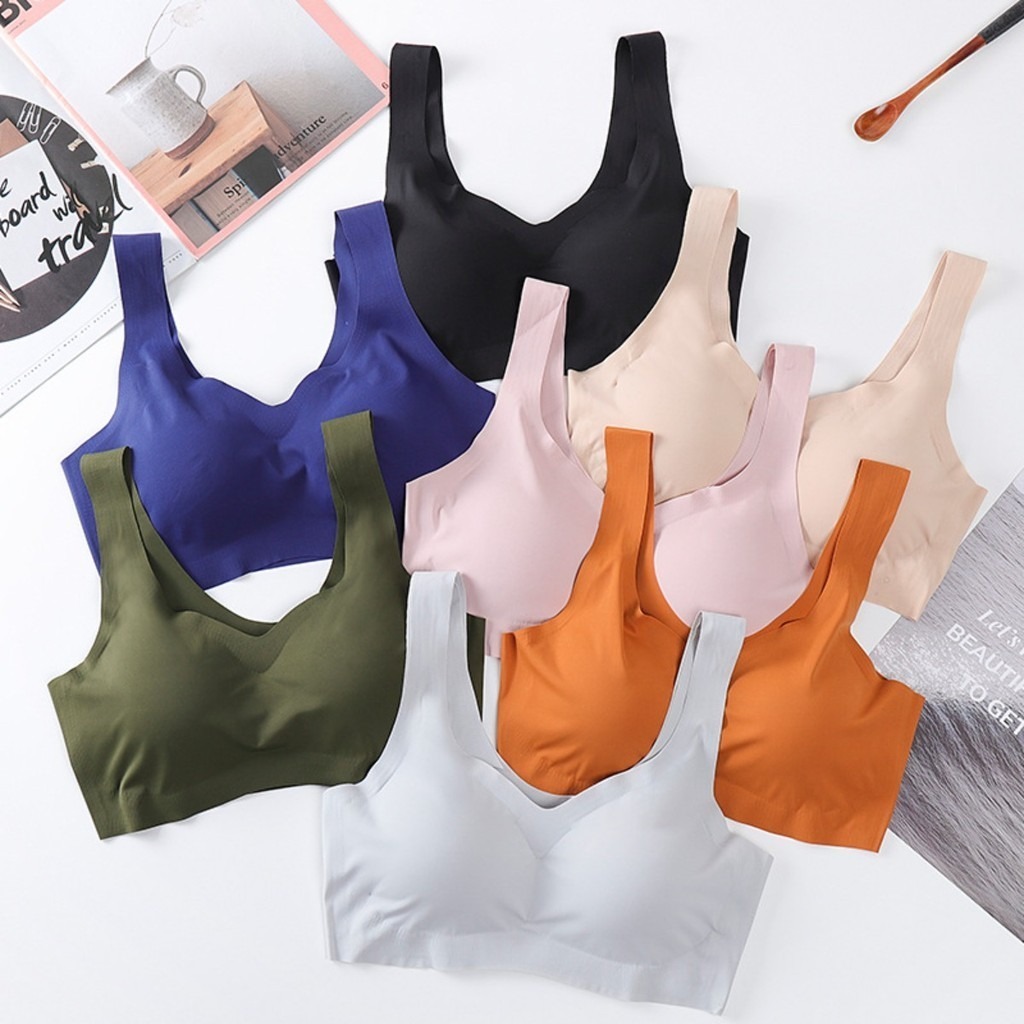 3PCS Sexy Sports Bra Seamless  - Cotton Bra Everyday avis et prix
