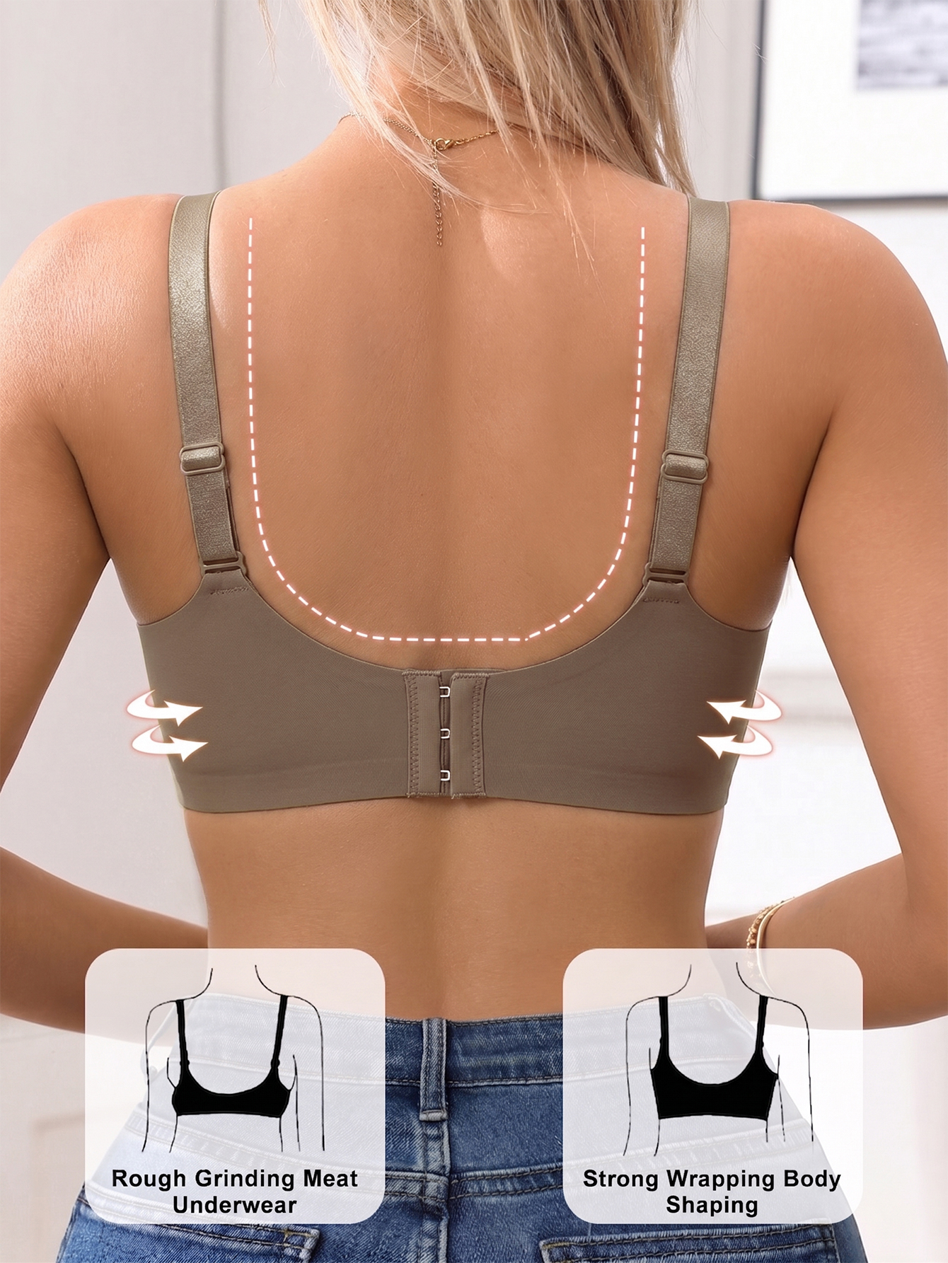 Full Coverage Push Up Jelly Su - Underwire Bra Padded avis et prix