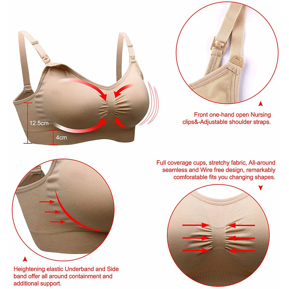 Womens Maternity  Nursing Bra  - Nursing Bra Clip avis et prix