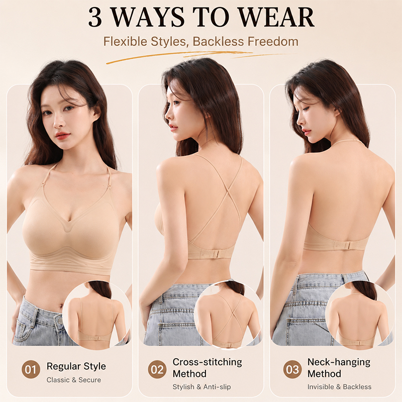FINETOO Seamless Wave Support  - Sleep Bra Bralette avis et prix