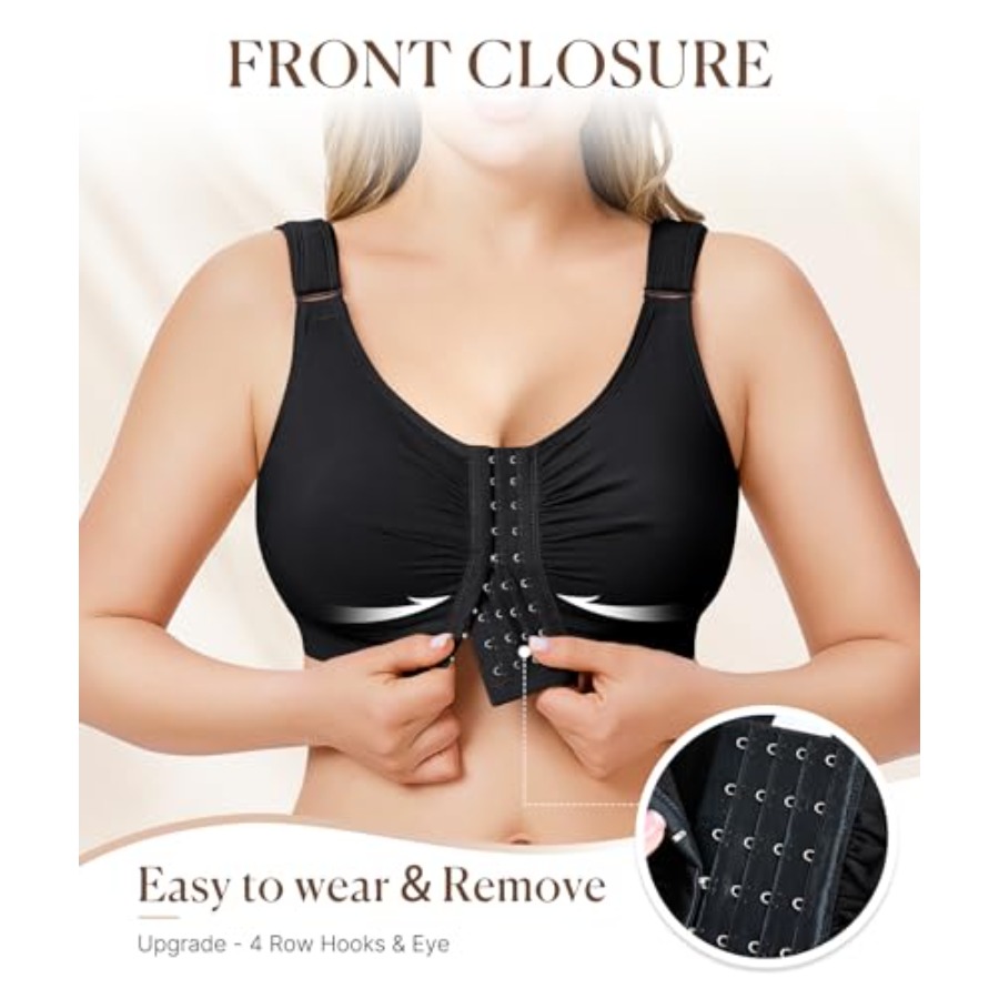 BRABIC Post Surgery Front Clos - Full Coverage Bra avis et prix