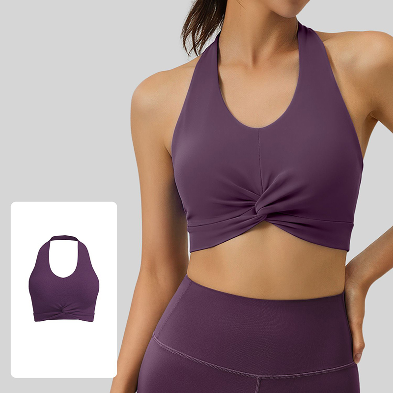 New Women Halter Neck Sports B - Underwire Bra Padded avis et prix
