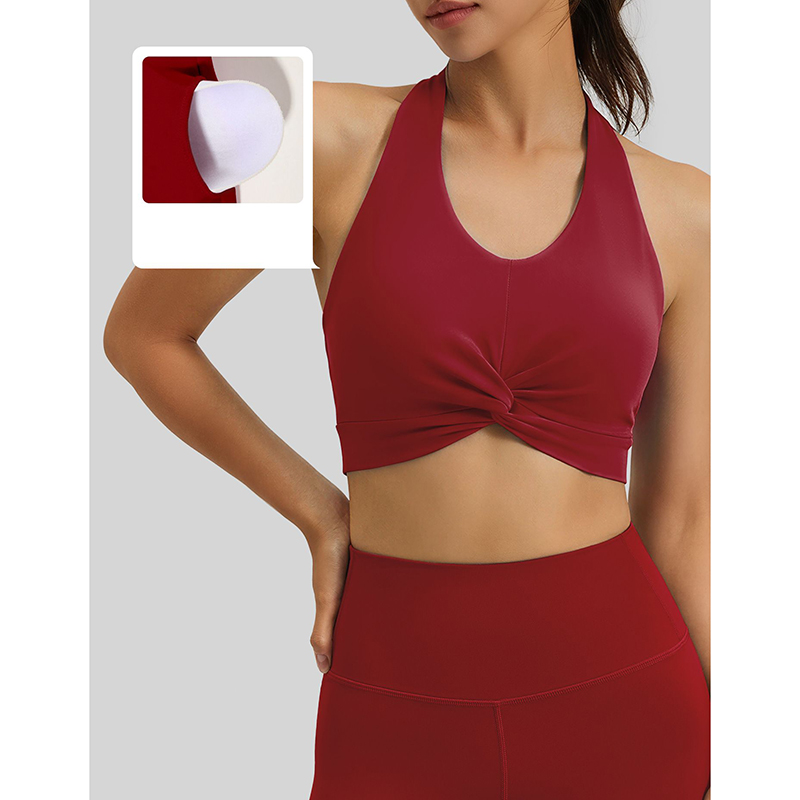 New Women Halter Neck Sports B - Underwire Bra Padded avis et prix