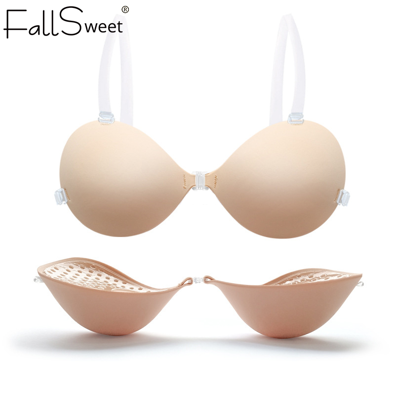 FallSweet 5CM Thick Invisible  - Push Up Bra Silicone avis et prix