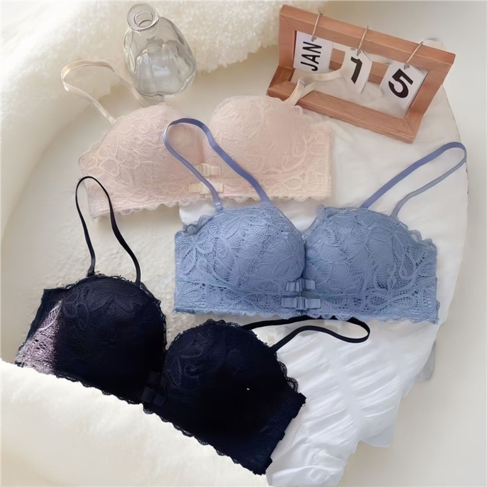Comfortable Deep V Front Butto - Wirefree Bra Comfort avis et prix