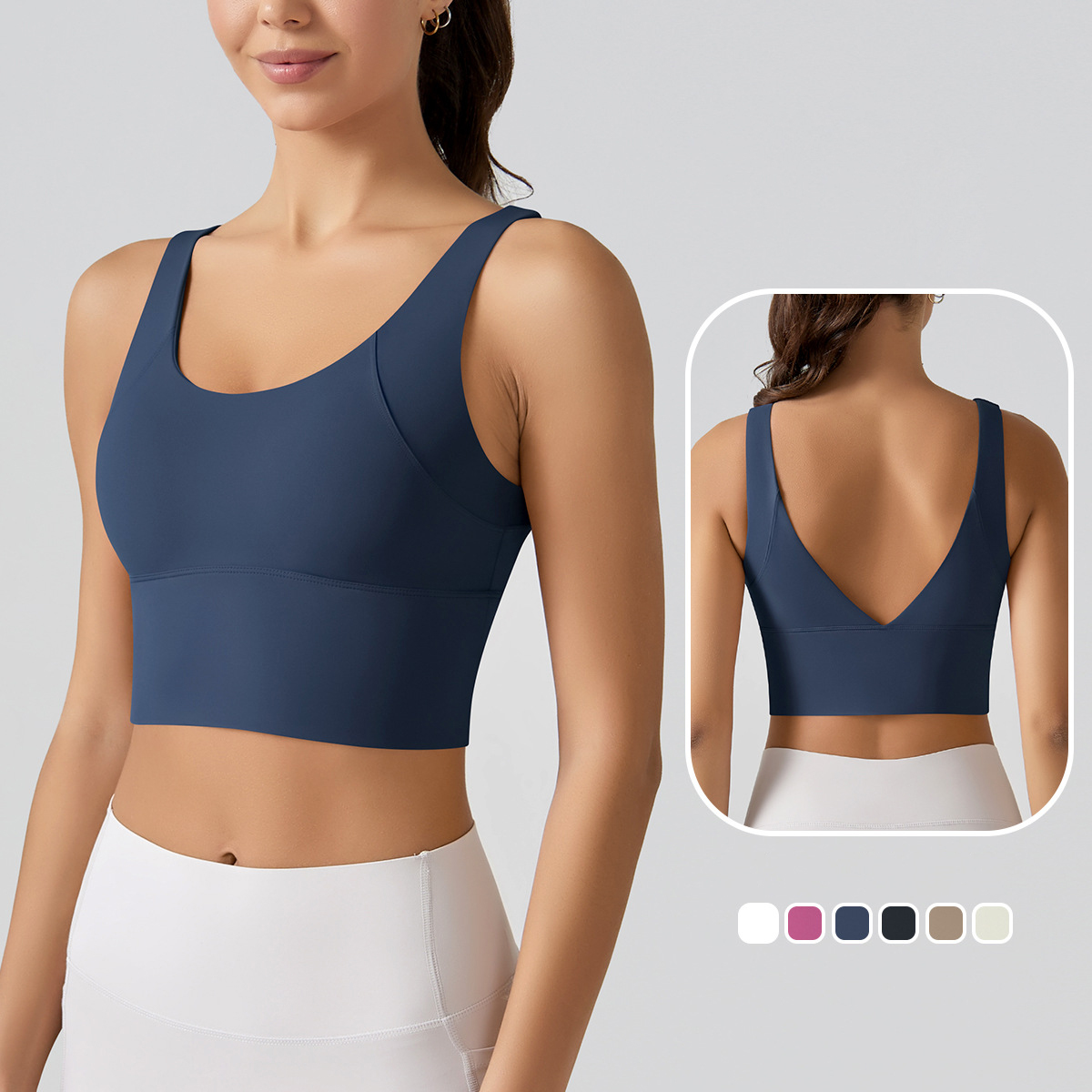 1PC New Yoga Tank Top Summer S - Plunge Bra Push Up avis et prix