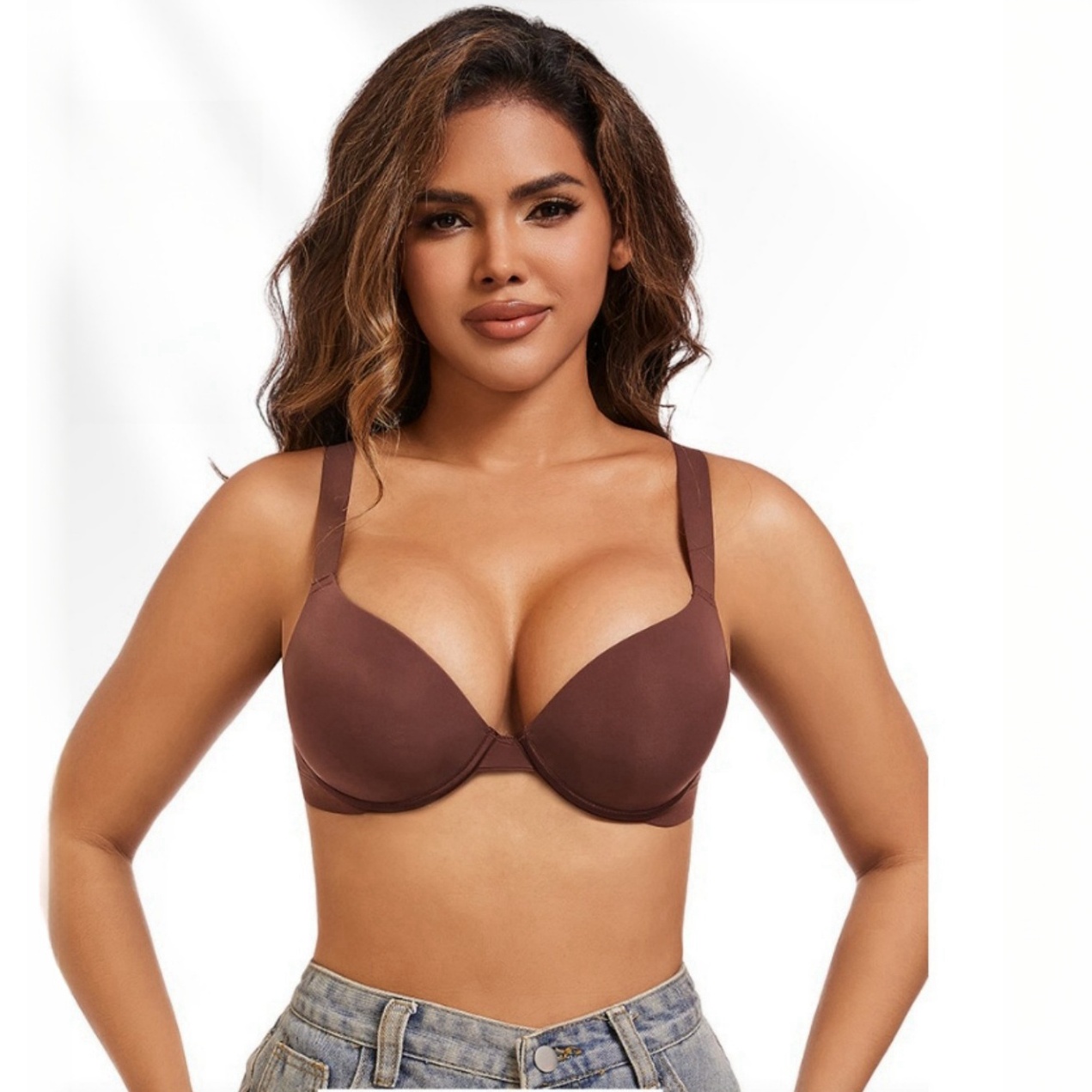 2025 Women's Plus Size Push Up - Demi Bra Balconette avis et prix