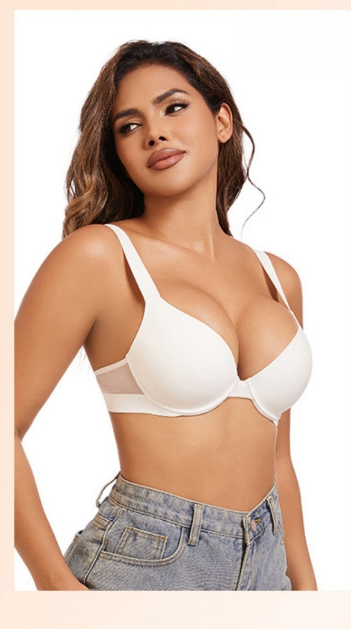 2025 Women's Plus Size Push Up - Demi Bra Balconette avis et prix