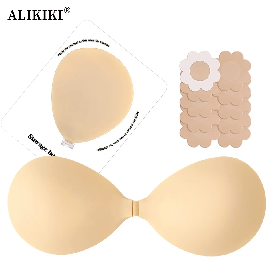 Strapless Push Up Sticky Bra P - Backless Bra Sticky avis et prix