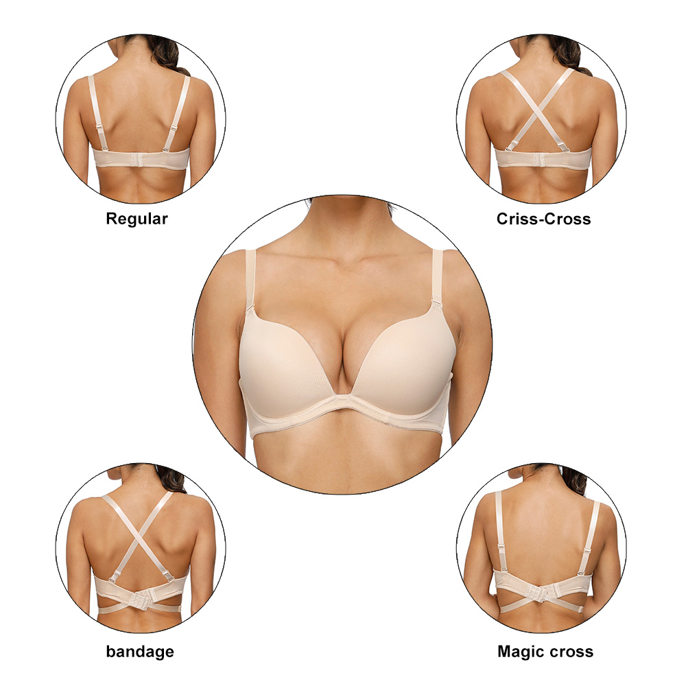 Vgplay Plunge Women Bra Light  - Convertible Bra Multiway avis et prix