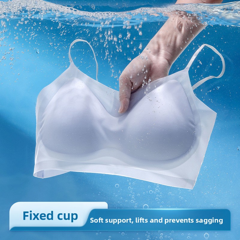 Ice Silk Sleep Bra Tank Top Wo - Sleep Bra Bralette avis et prix