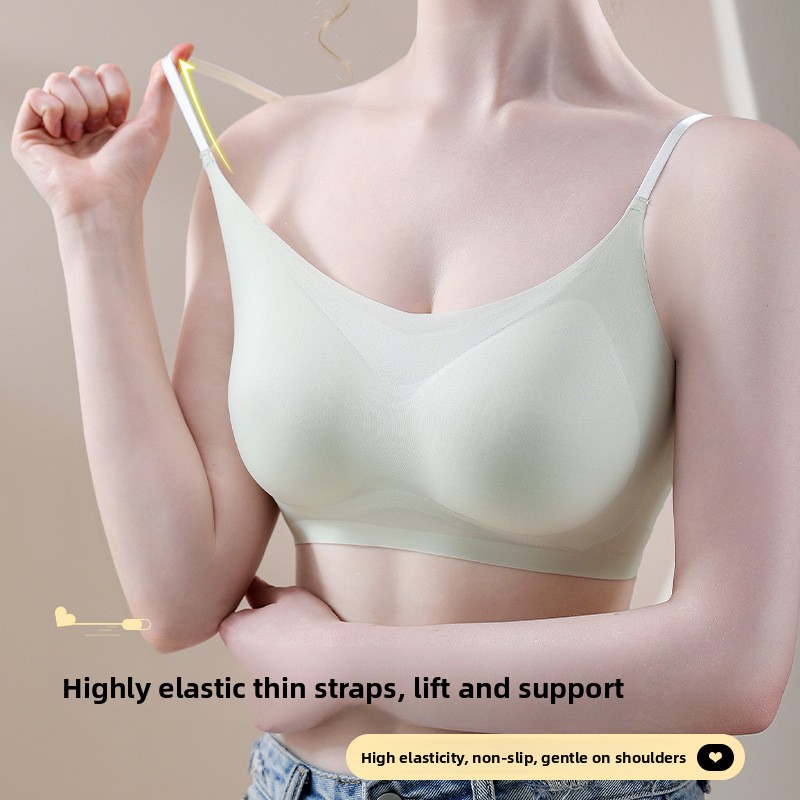 Ice Silk Sleep Bra Tank Top Wo - Sleep Bra Bralette avis et prix