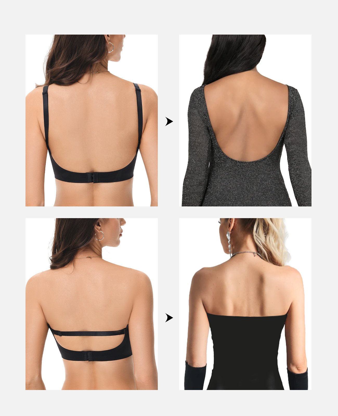 New Women Bras Everyday Sexy T - Convertible Bra Multiway avis et prix