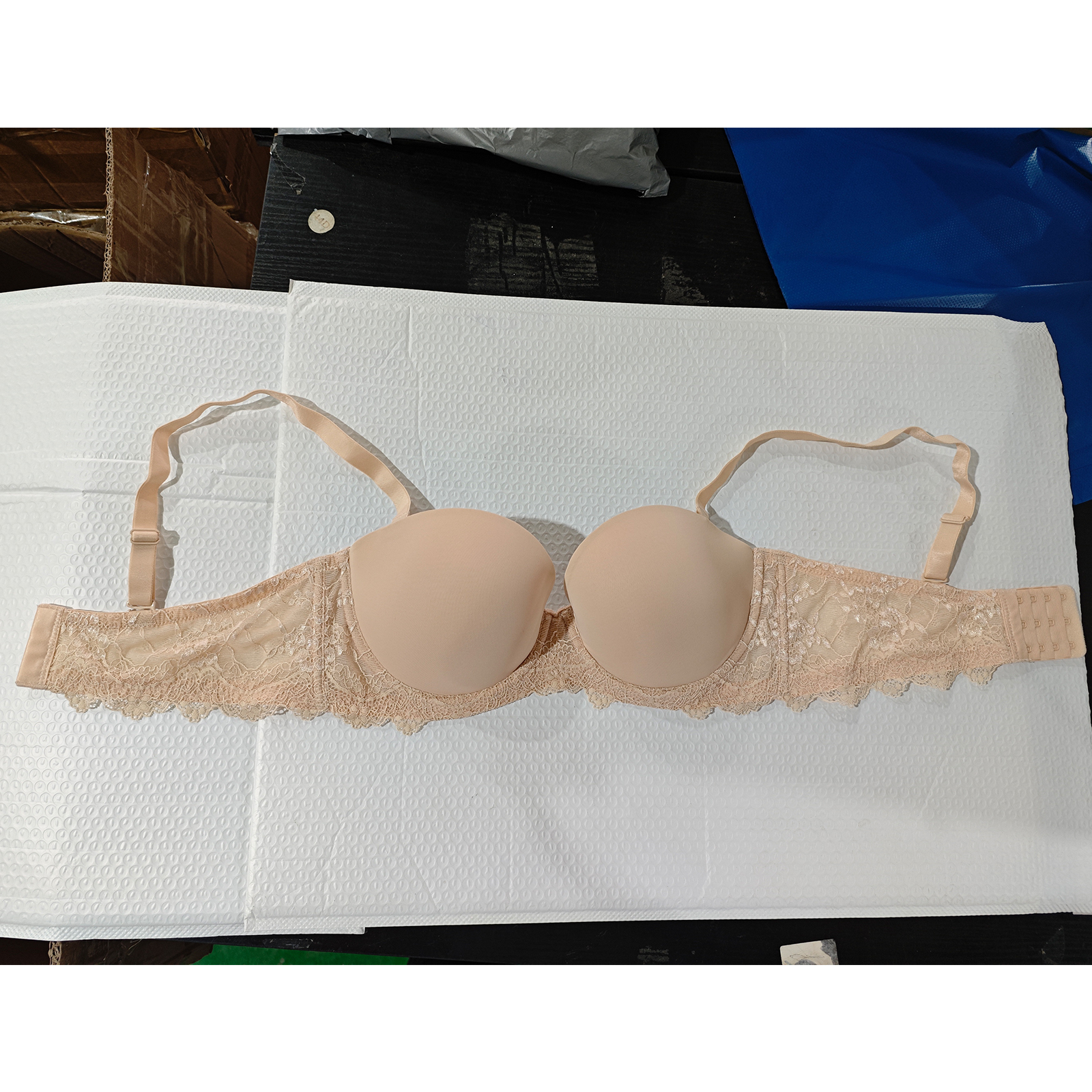 New Plus Size Sexy Strapless P - Convertible Bra Multiway avis et prix