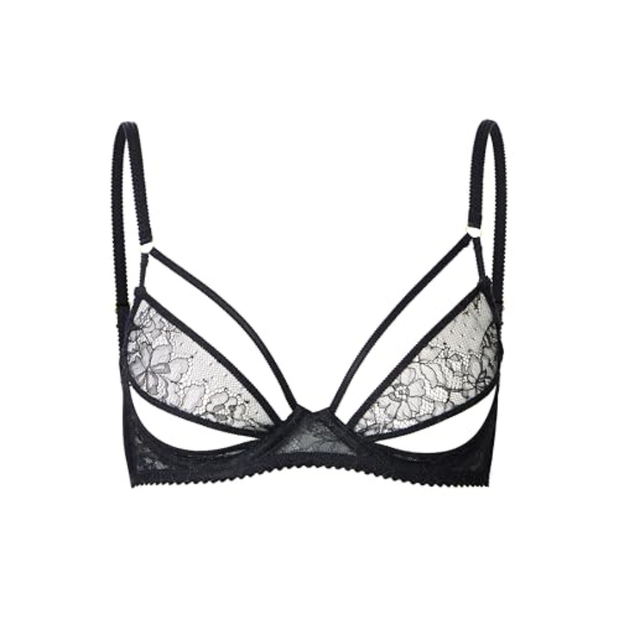 Faye Women's Sexy Lace Bra, Ba - Demi Bra Balconette avis et prix