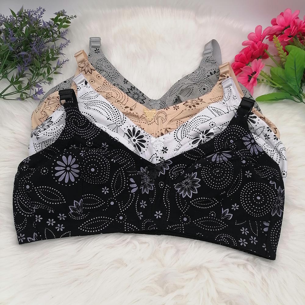 Women's Big Cup Wireless Bra C - Cotton Bra Everyday avis et prix