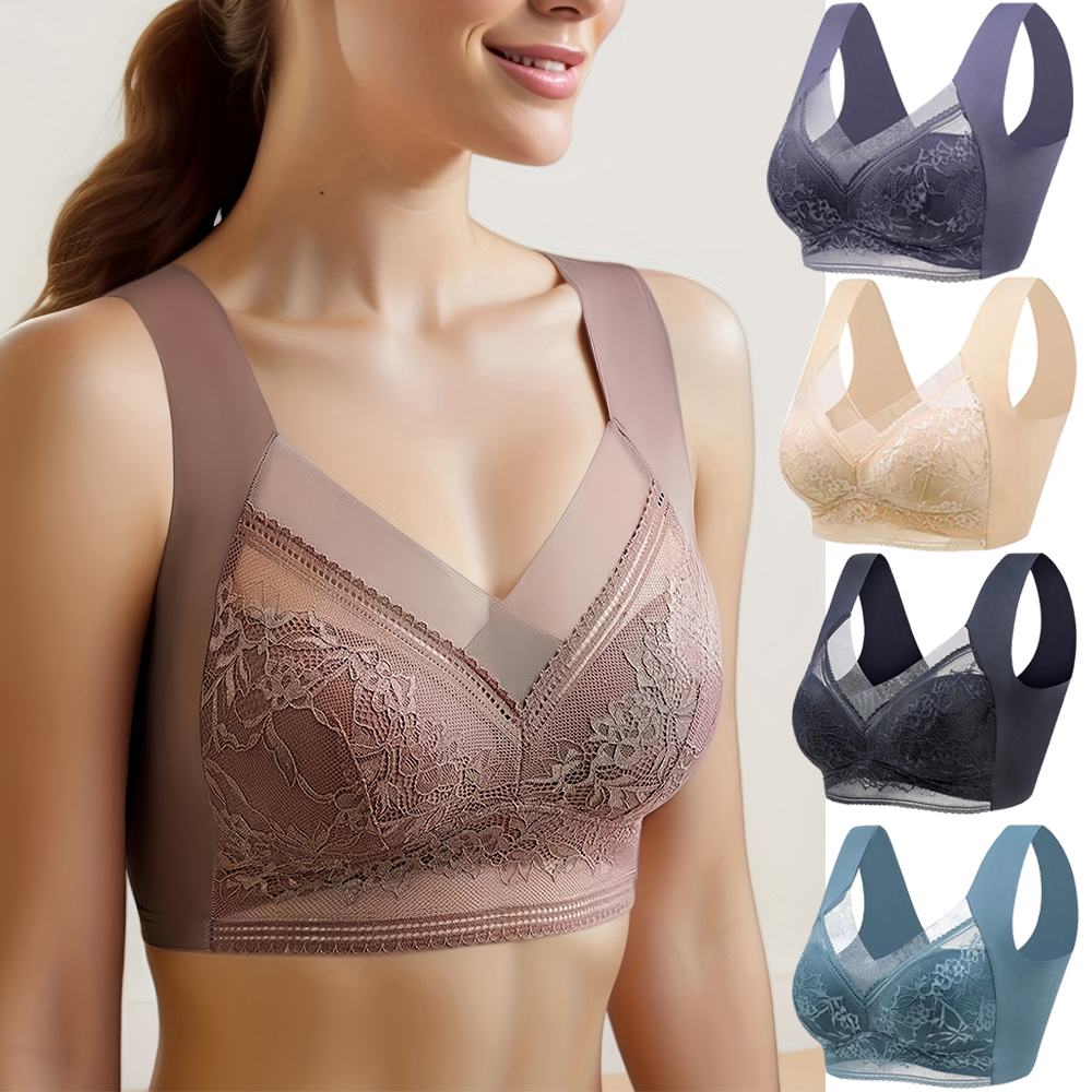 L-6L Women Large Bra Push Up I - Lace Bralette Set avis et prix