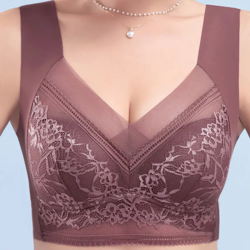 L-6L Women Large Bra Push Up I - Lace Bralette Set avis et prix