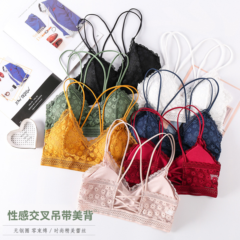 3D Sexy Lingerie Seamless Spor - Lace Bralette Set avis et prix