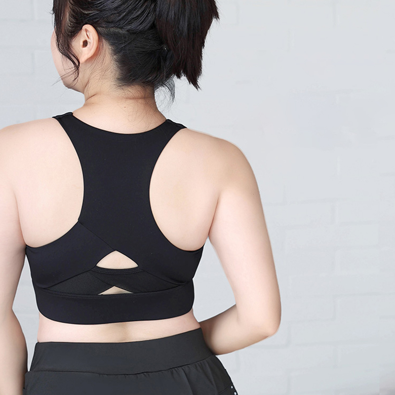 Plus Size Sports Top Woman Gym - Full Coverage Bra avis et prix
