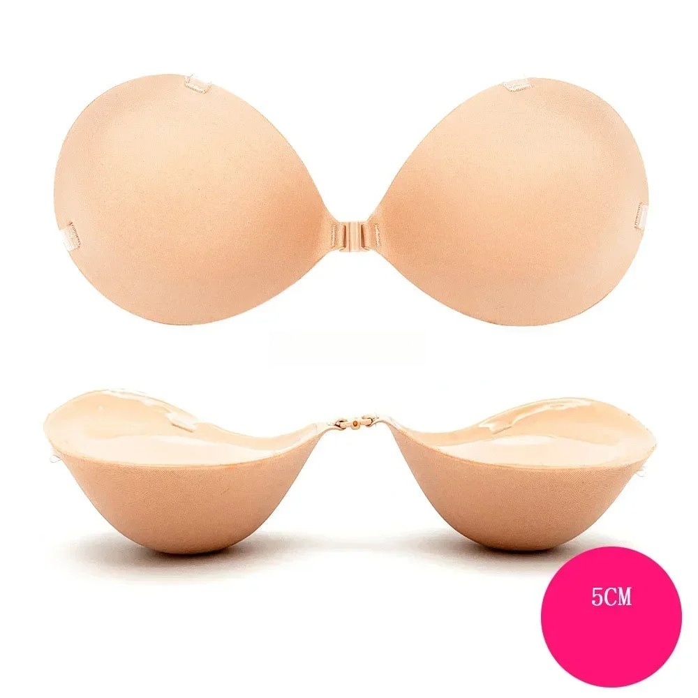 5cm/6cm Silicone Push Up Bra f - Backless Bra Sticky avis et prix