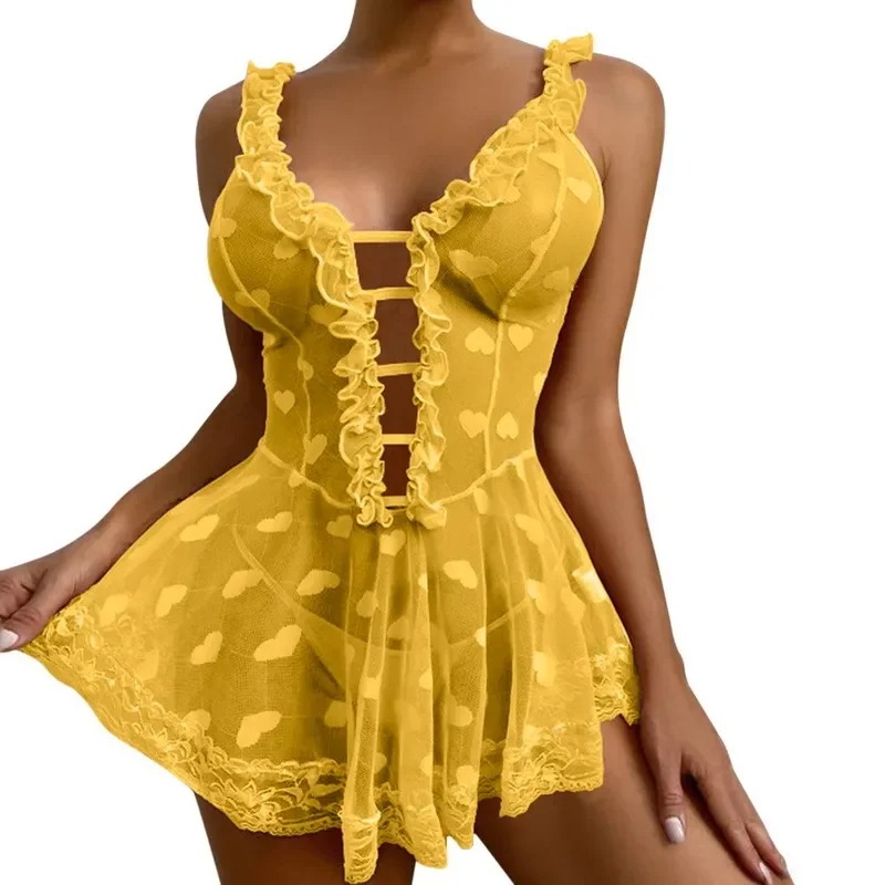 Nighty for Ladies Hot Romantic - Sheer Mesh Bra avis et prix
