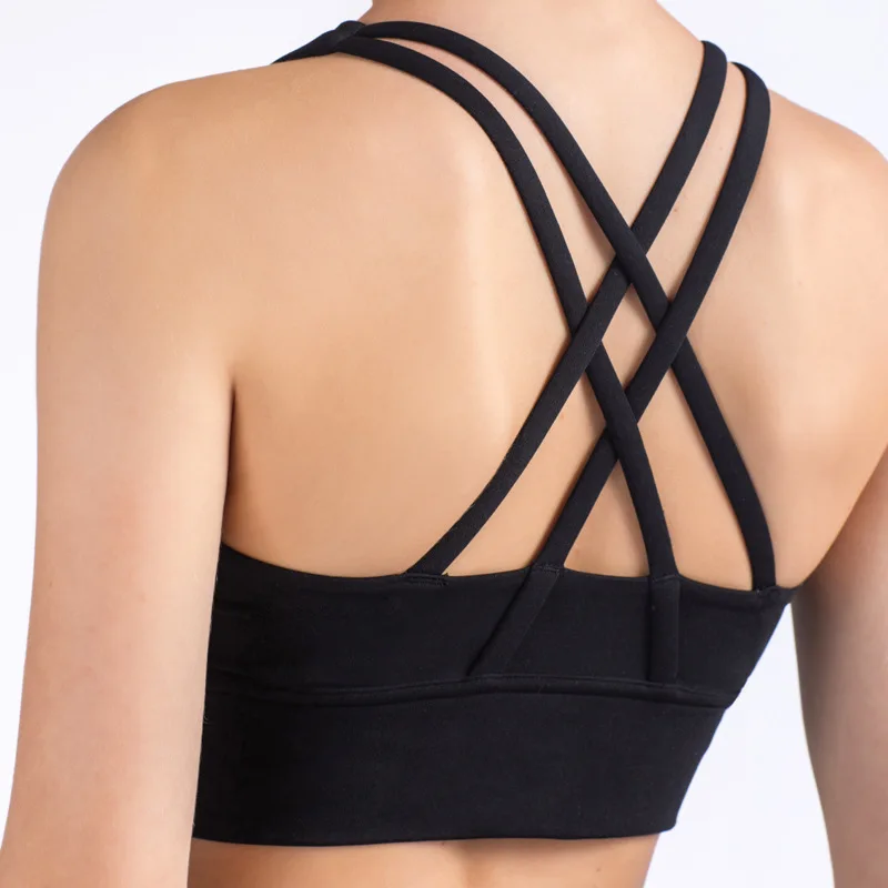 Summer Fashion Cross Back Wome - Sports Bra Racerback avis et prix