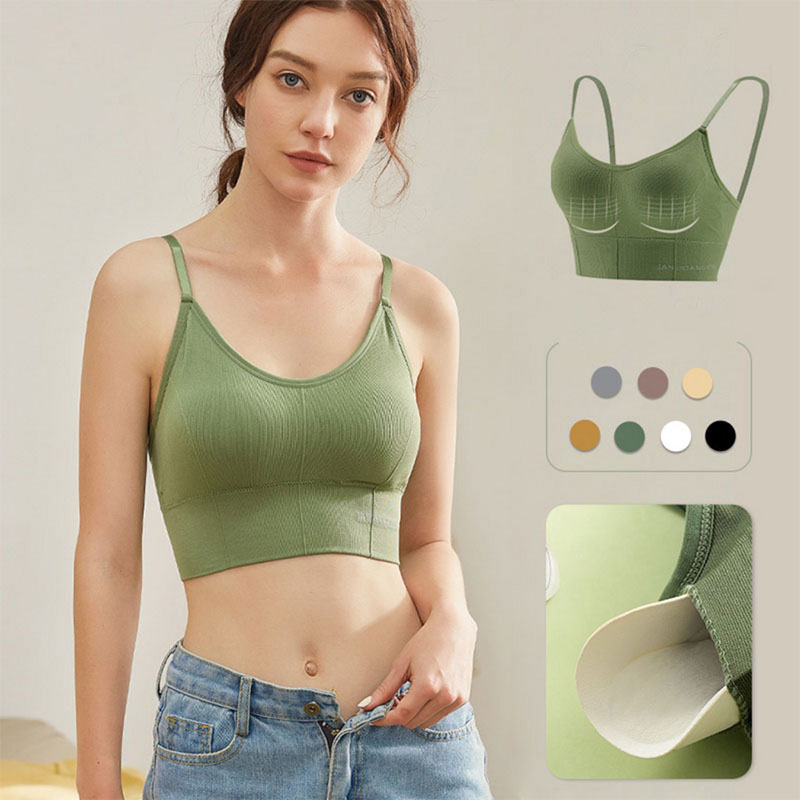 1PCS Adjustable Sports Bra wit - T Shirt Bra Seamless avis et prix