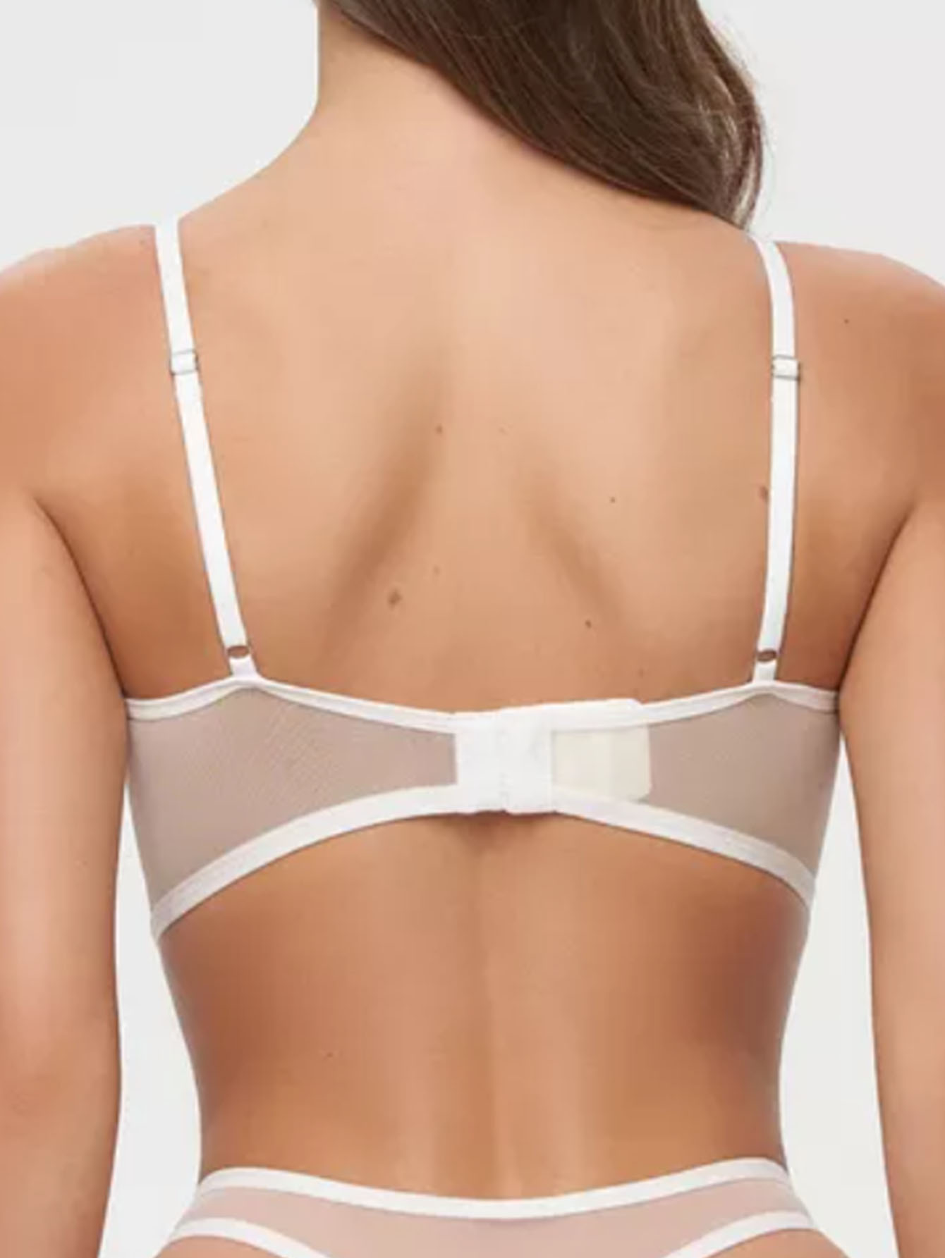 Sexy Floral Embroidered Flower - Demi Bra Balconette avis et prix