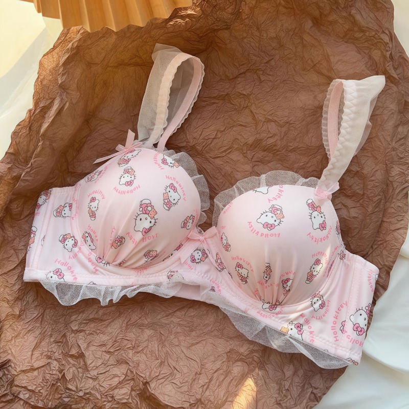 Sanrio Cute Japanese Bra Hello - Lace Bralette Set avis et prix