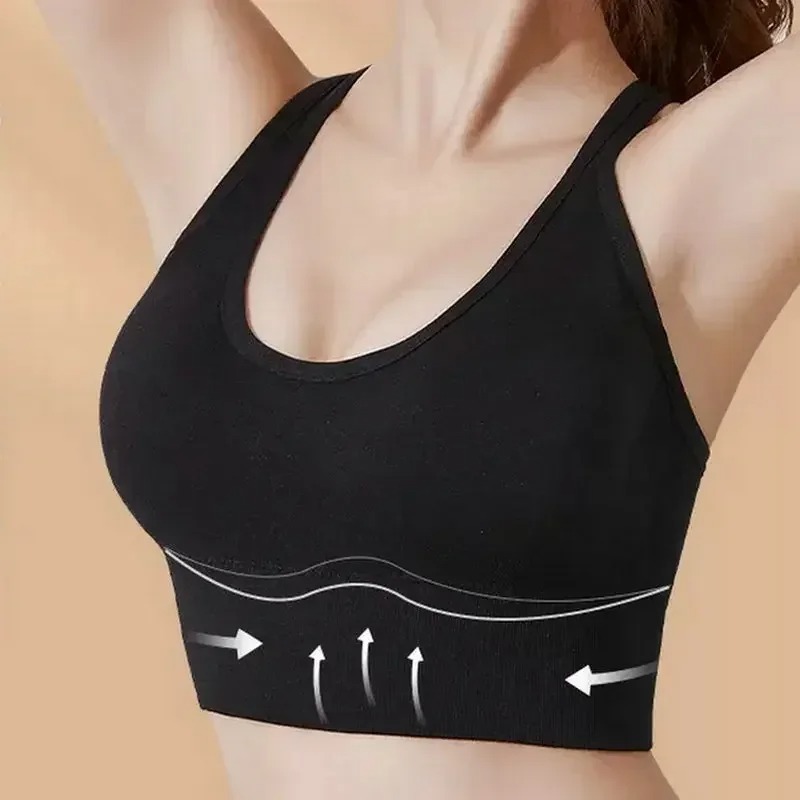 Shockproof Buckle Sports Bra W - T Shirt Bra Seamless avis et prix